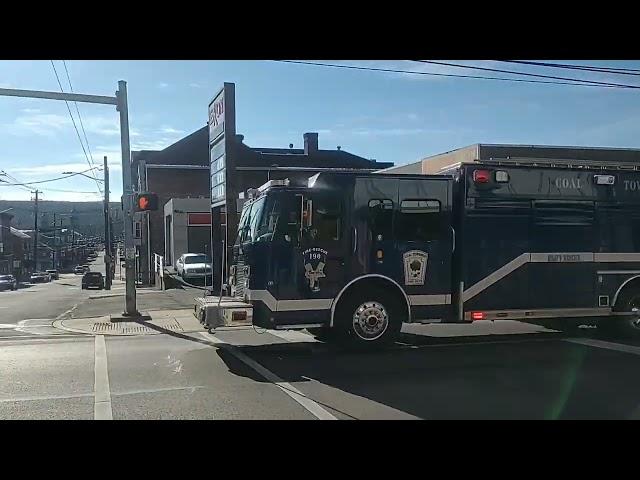 12/14/24 coal township vehicle fire response