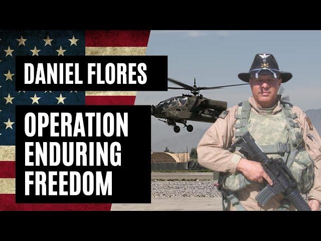 Daniel Flores, Apache Pilot from the War in Afghanistan I Interview Operation Enduring Freedom