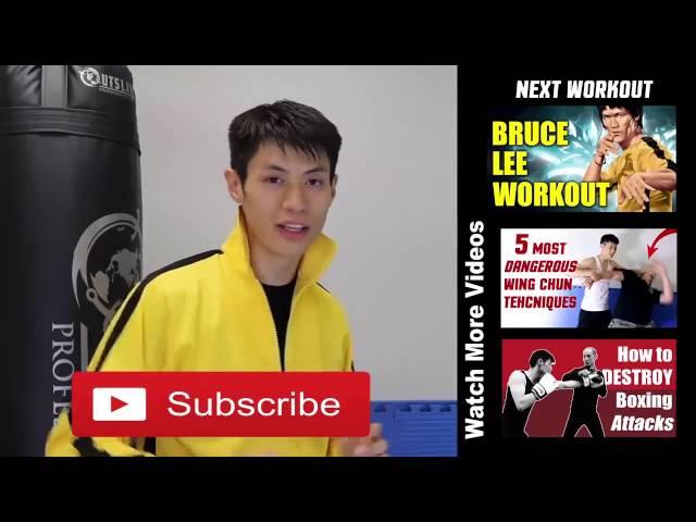 Real Bruce Lee Arms   Shoulders Workout 7  Concentration Curl 2016