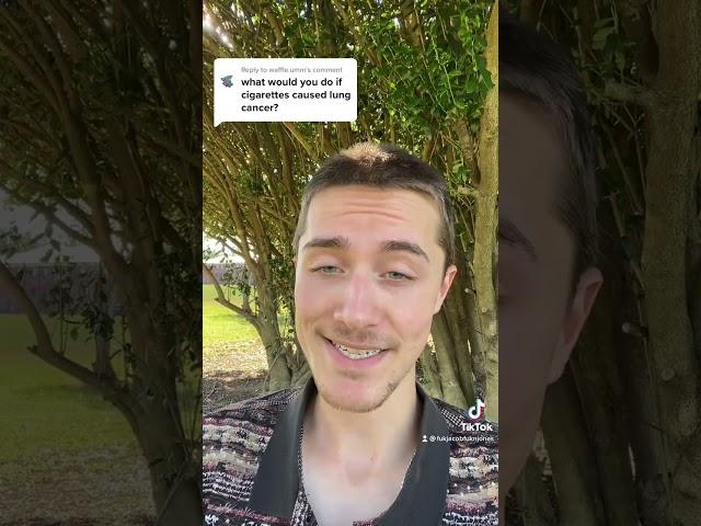 What Would @jacobfuckingjones Do If Cigarettes Caused Lung Cancer?