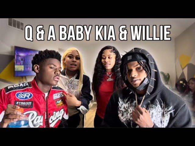 Q & A with @RealBabyKia  & Willie @Itsyallgurlnem