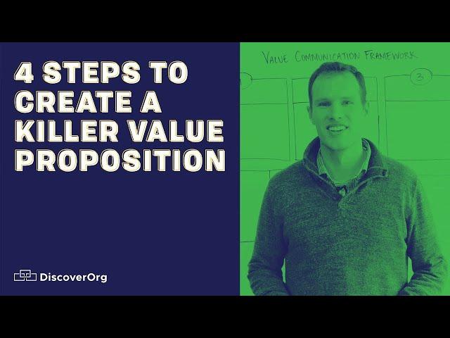 Value Proposition Framework: How to Sell Value Instead of Price | Sales Guide