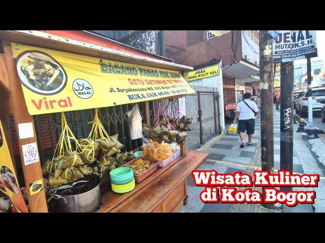 Jalan Suryakancana tempat Wisata Kuliner di Kota Bogor