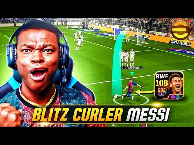 THIS IS WHY 108 BLITZ CURL MAGICAL MESSI IS THE BEST IN eFOOTBALL| PLAYER REVIEW 