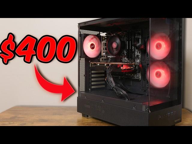 How to build a MAX Performance $400 Gaming PC Build for 2024