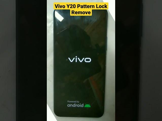 vivo y20 hard reset_pattern lock remove