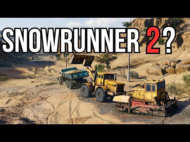 NEW GAME by SnowRunner devs !!! - RoadCraft