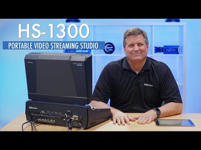 New in 2018 - Datavideo HS-1300 Live Video Streaming Studio Switcher