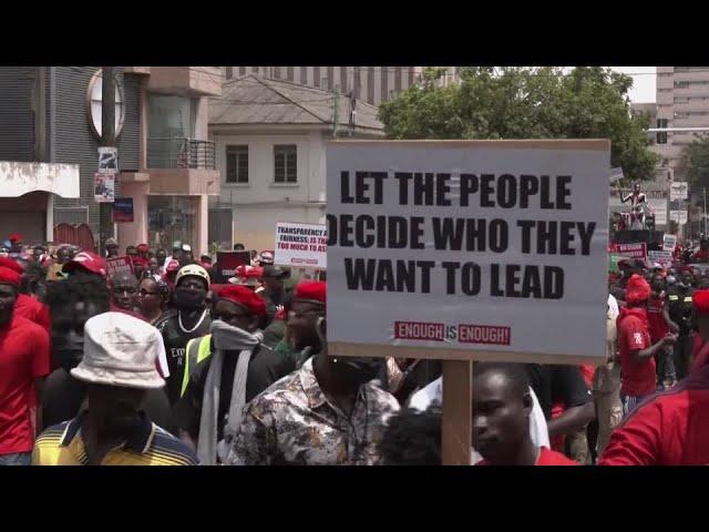 Ghana opposition protests ahead of election this year | REUTERS