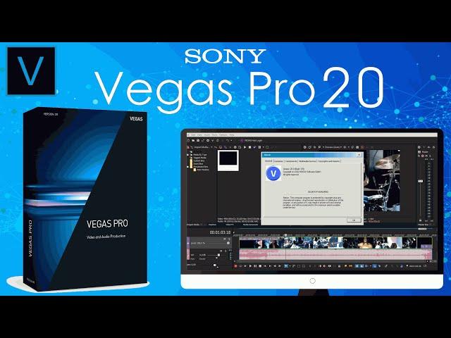 Sony Vegas Pro 20 How To Install For PC/Laptop  Tutorial 2024 [no charge]