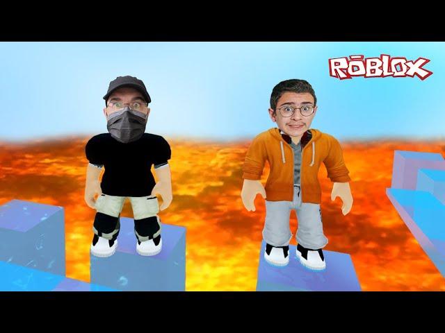 BUĞRA İLE YERDE LAV VAR OYNADIK!! Roblox The Floor is Lava