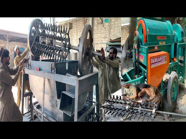 Amazing Process of Wheat Thresher Machine Manufacturing