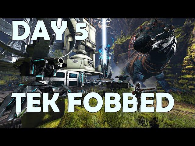 Defending Our OP Shipwreck Cave Against 2 Alpha Tribes! | Ark PvP