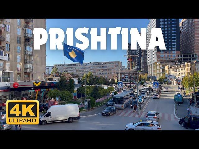 BeautIful sunny day in Prishtina | Dardania & Ulpiana Walkthrough 4K