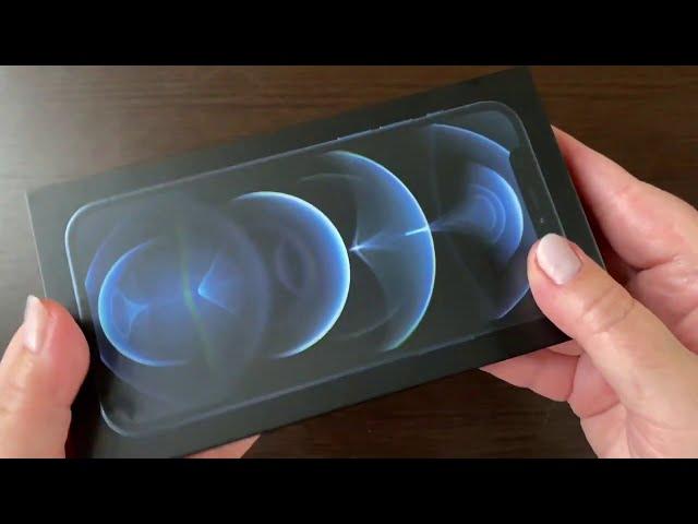 ASMR VIDEO UNBOXING IPHONE 12 Pro АСМР РАСПАКОВКА IPHONE 12Pro