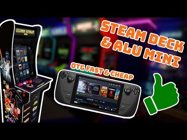 Turn your Steam Deck into a Home Arcade Powerhouse!? Fastest OTG Setup for AtGames Legends Ultimate.