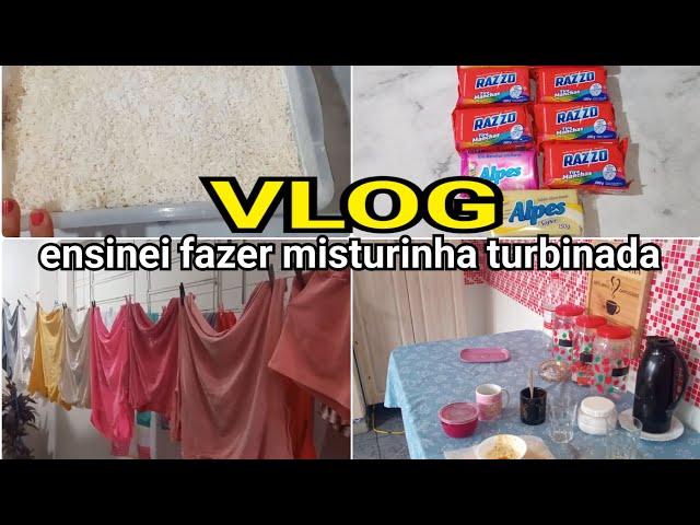 VLOG DO DIA : COMO FAZER MISTURINHA TURBINADA PRA LAVAR ROUPAS E LIMPEZA NA MAQUINA DE LAVAR