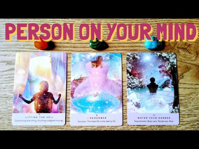 PERSON ON YOUR MIND: HOW DO THEY REALLY FEEL ABOUT YOU ? PICK A CARD. TIMELESS LOVE TAROT
