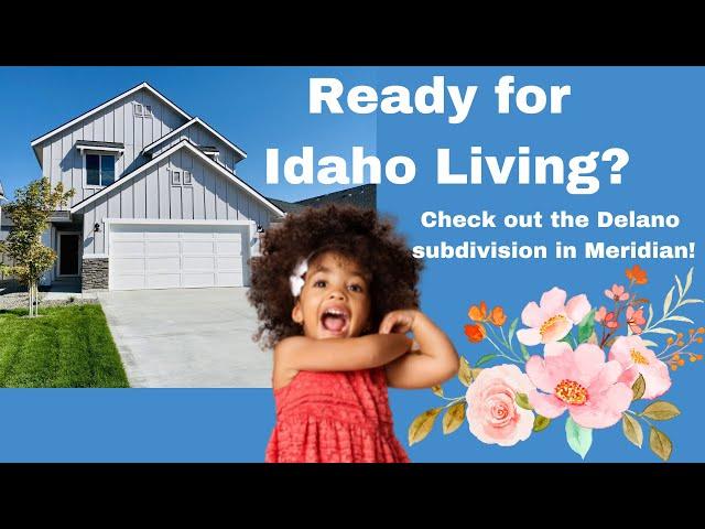 Living in Boise, Idaho ~ Delano NEW CONSTRUCTION subdivision tour #newbuild #idahorealestate