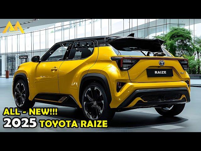 INTRODUCING THE NEW TOYOTA RAIZE 2025: THE ULTIMATE ENTRY-LEVEL SUV!