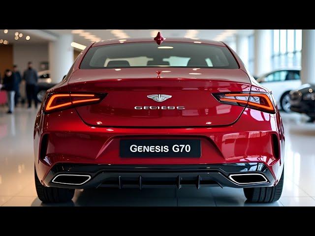 2025 Genesis G70: The Ultimate Luxury Sedan Redefining Power, Style, and Technology