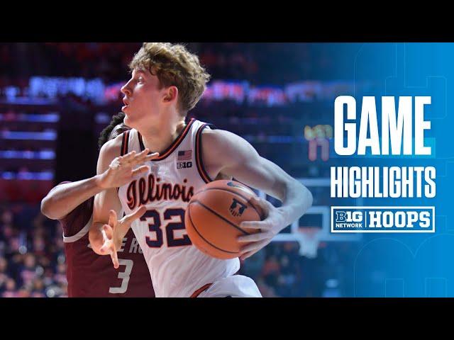 Arkansas-Little Rock at Illinois | HIGHLIGHTS | Big Ten Basketball | 11/25/24