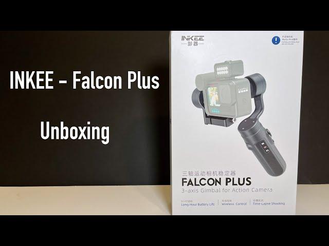 INKEE FALCON PLUS ACTION CAMERA GIMBAL STABILIZER - UNBOXING