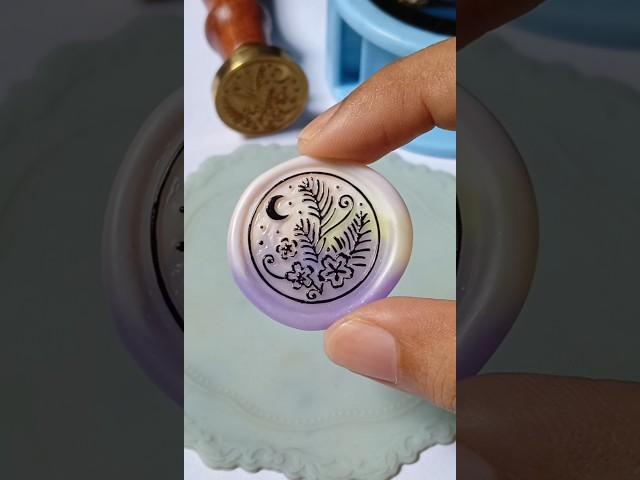 Pastel Waxseal Stamp / Marble Waxseal Stamp / Waxsealing 