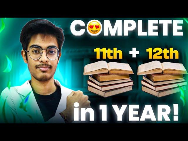 How to cover 11th with 12th in 1 year ⁉️NEET 2026‼️ By Vaibhav golani AIR 59 ‼️