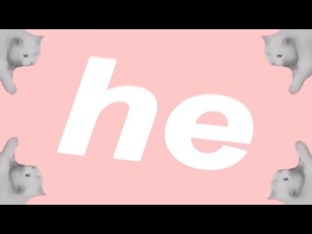 he