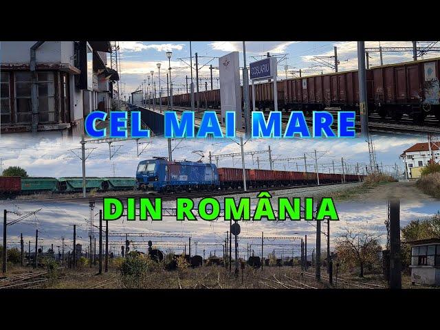 COSLARIU - Cel mai mare Triaj de Marfare din Romania, majoritatea parasita (2021)