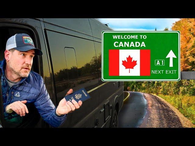 What REALLY Happens at Canada's Border When Crossing in an RV