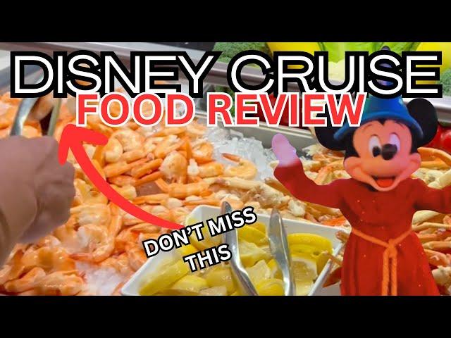 Disney Cruise Food Review 2024 - Turn Up the HEAT! 