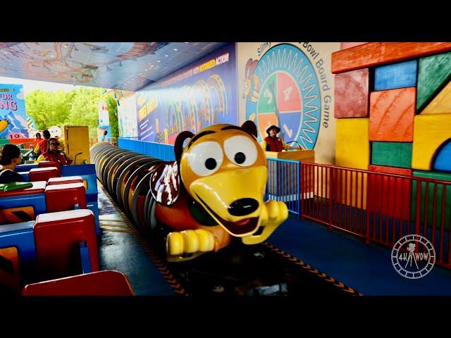 Slinky Dog Dash Coaster Ride POV Experience in 4K | Disney's Hollywood Studios Walt Disney World