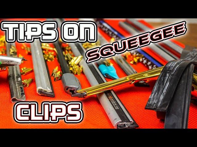 NEWBIE TIPS ON SQUEEGEE CLIPS | WINDOW CLEANING TOOLS