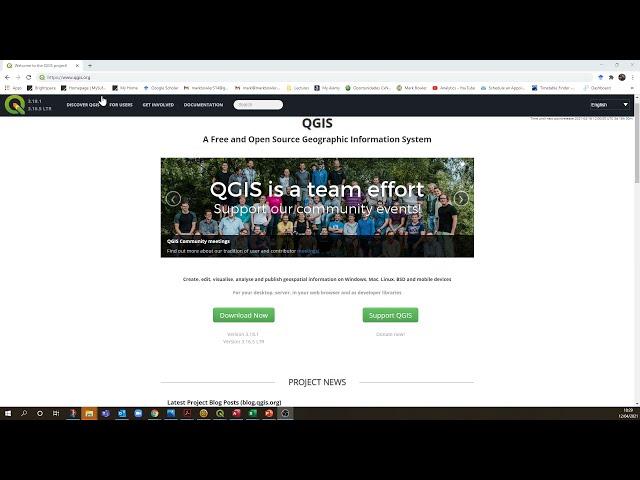 QGIS Basics - Installing QGIS Windows