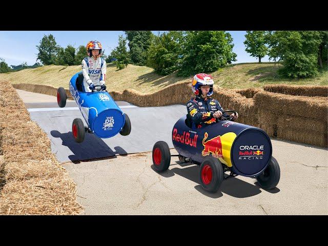 Fastest Soapbox Wins! (F1 Driver Race) 