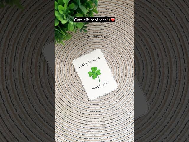 Handmade card for your loved ones | easy gift card ideas #diy #craft #handmade #giftideas #couple