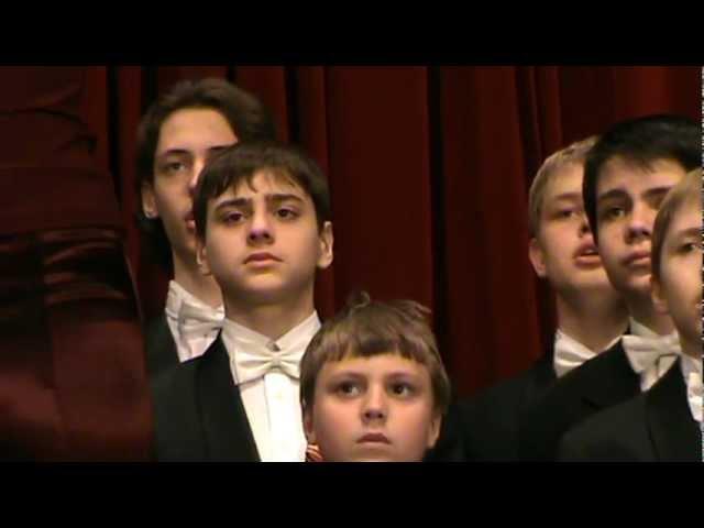 Московская хоровая капелла мальчиков2012.Тишина.MPG