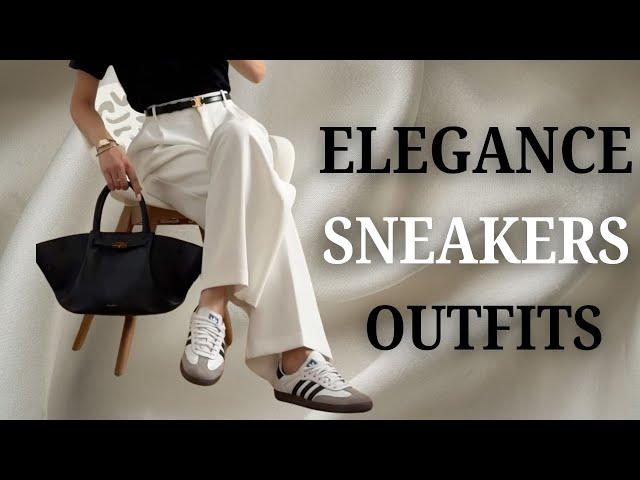 "Sneakers & Elegance: The Perfect Match!" | How to look elegant woman