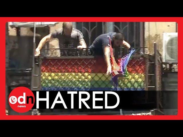 Georgian Ultranationalists VIOLENTLY Disrupt Tbilisi LGBTQ+ Pride Rally