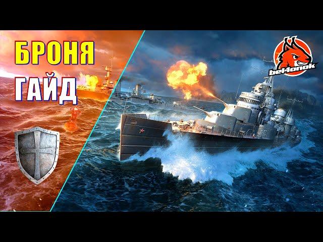 ОНА СУЩЕСТВУЕТ! БРОНЯ ЭСМИНЦЕВ! ГАЙД || World of warships