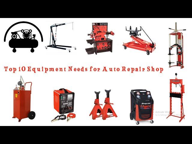 top 10 equipment for automobile workshop |automobiletvbd|