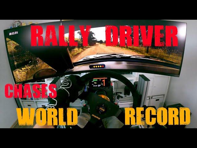 Rally Driver chases World Record in DIRT Rally 2.0