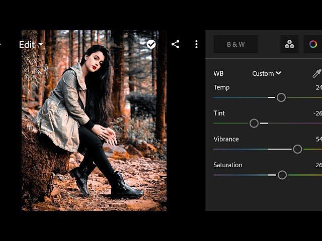 Lightroom Realistic dark brown editing || Lightroom photo editing