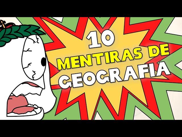 10 FATOS de geografia que pessoas ERRAM