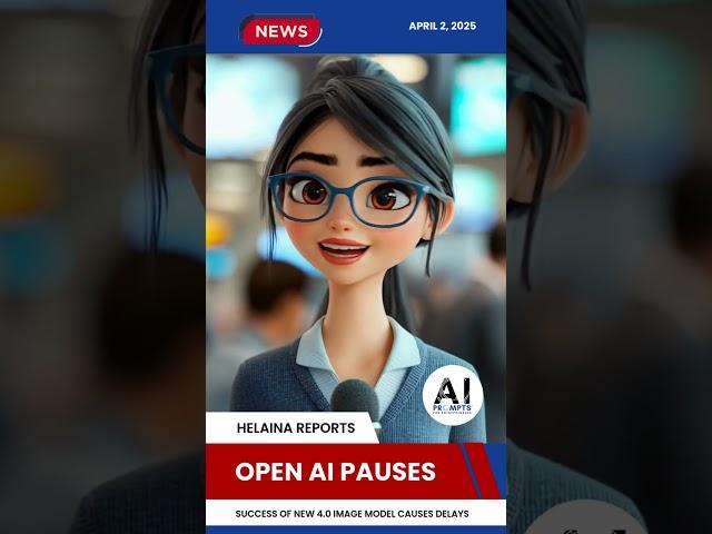 Helaina - AI News Report "Open AI Delays"   April 2, 2025