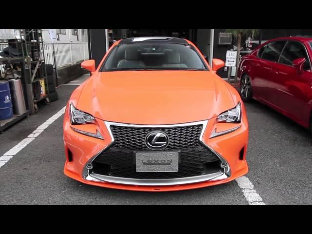 [LEXUS RC350 F-Sports] Lexon Exclusive