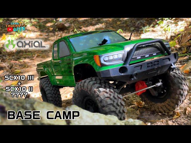 Axial Base Camp 4WD Rock Crawler | SCX10 II + SCX10 III | Unboxing & First Drive | Cars Trucks 4 Fun