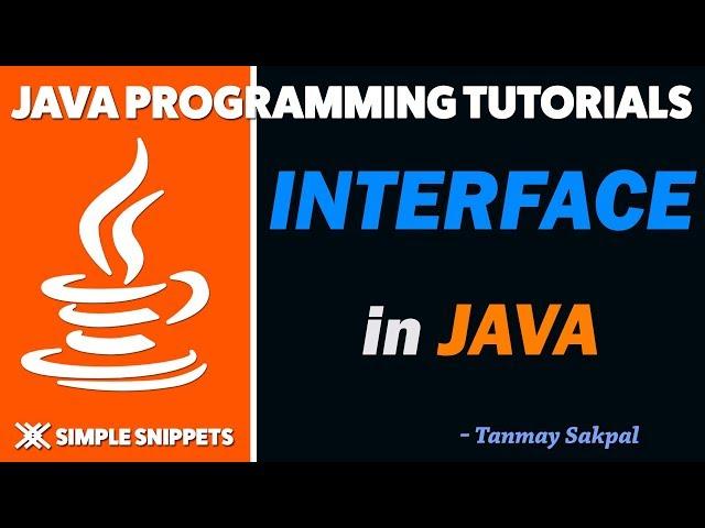 Java Interfaces Explained with Complete Theory & Program Example